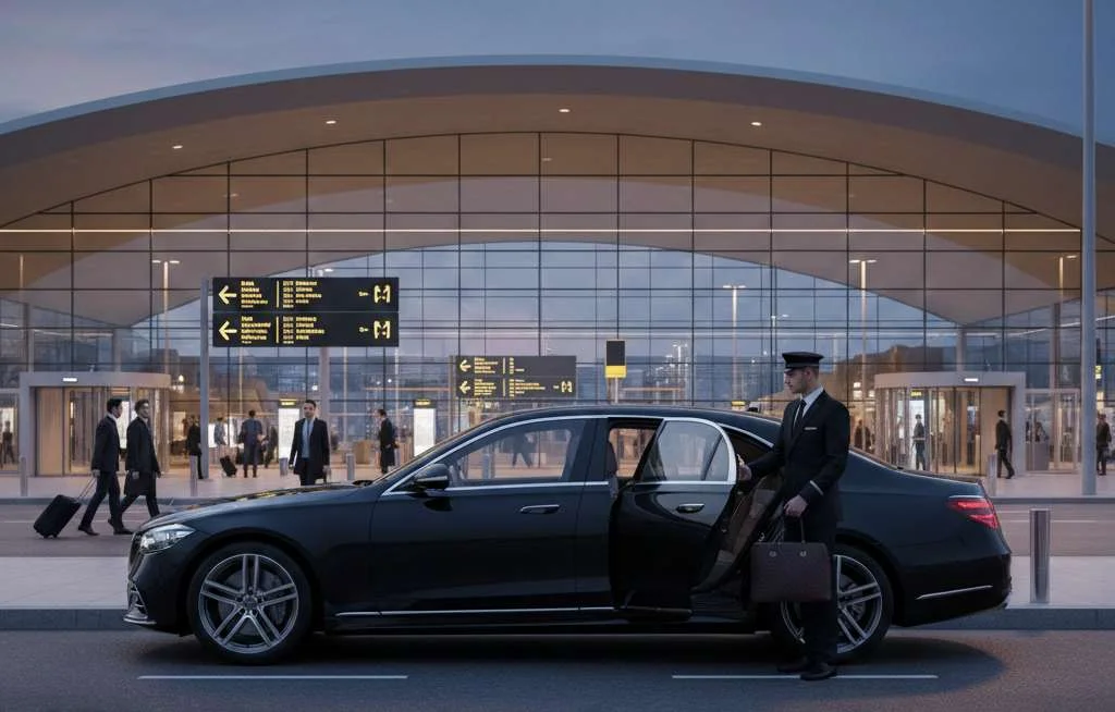Meet and greet chauffeur pickup at Heathrow Terminal 5
